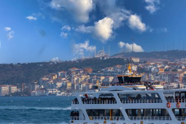 İstanbul şehrinin manzarası, Büyük Camlica Camii
