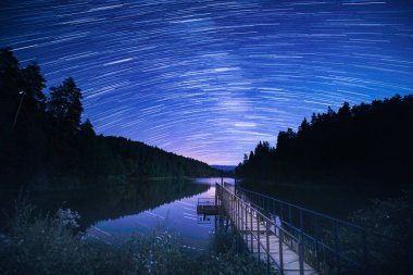Panaromic landscape in Bozcaarmut lake