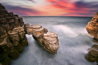Fotoğraflar Kocaeli 'nin kıyı bölgelerinde uzun pozlama tekniğiyle çekildi.