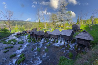 Tarihi ahşap watermills Jajce, Bosna Hersek için
