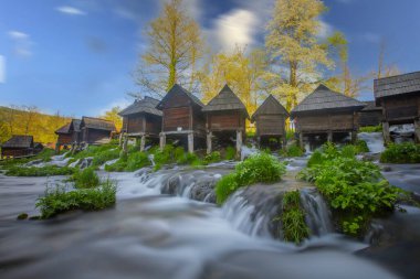 Tarihi ahşap watermills Jajce, Bosna Hersek için