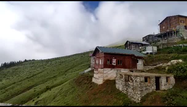 黑海Kackar山脉时间差视频镜头 — 图库视频影像