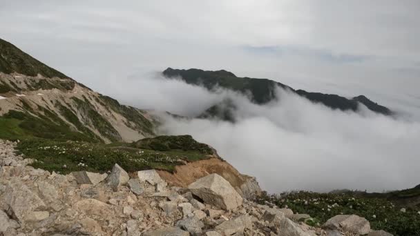 Black Sea Kackar Mountains Time Lapse Materiał Wideo — Wideo stockowe