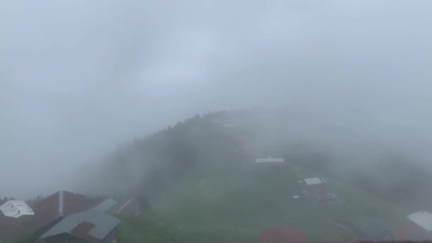 Εθνικό Πάρκο Βουνά Kackar Βίντεο Time Lapse Στη Φύση — Αρχείο Βίντεο