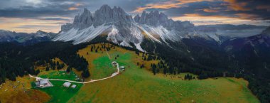 Geisleralm Rifugio Odle Dolomites İtalya