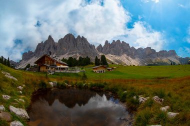 Geisleralm Rifugio Odle Dolomites İtalya