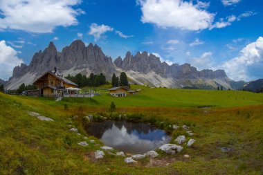 Geisleralm Rifugio Odle Dolomites İtalya