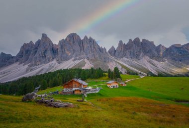 Geisleralm Rifugio Odle Dolomites İtalya