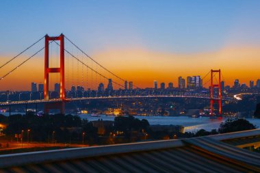 15 Temmuz Şehitler Köprüsü farklı estetik açılardan çekildi.