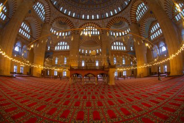 Selimiye Camii, Mimar Sinan tarafından 1575 yılında yaptırılmıştır. Edirne