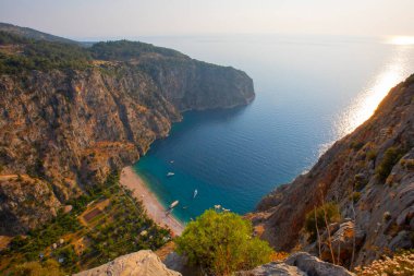Fethiye ilçesinde Kelebek Vadisi (Kelebekler) manzarası