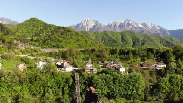 Locomotiva Jablanica Bosnia Erzegovina — Video Stock