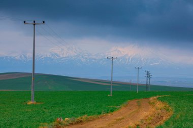 Hasan Dağı, Hasan dağının uzak manzarası.