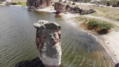 Phrygian Valley ve Emre Lake, İhsaniye, Afyonkarahisar, Türkiye