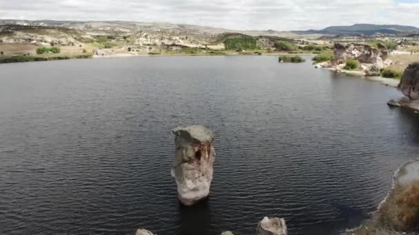 Долина Пхыа Озеро Эмре Фетхие Афьонкарахисар Турция — стоковое видео