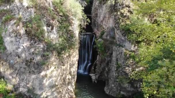 Cachoeira Yarhisar Localizado Bursa Turquia Uma Região Turismo Importante — Vídeo de Stock