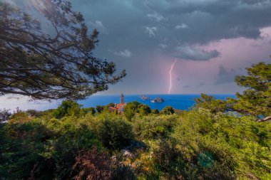 Gelidonya Deniz Feneri Lycian Yolu, Antalya, Türkiye