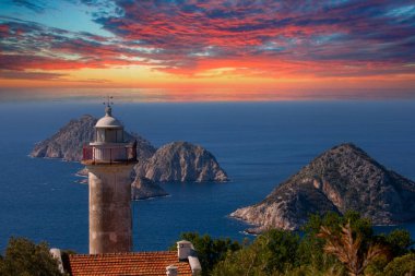 Gelidonya Deniz Feneri Lycian Yolu, Antalya, Türkiye