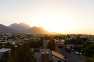 İran, Kermanşah 'ın ufuk çizgisi görünümü