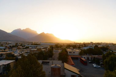 İran, Kermanşah 'ın ufuk çizgisi görünümü