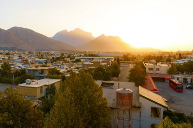 İran, Kermanşah 'ın ufuk çizgisi görünümü