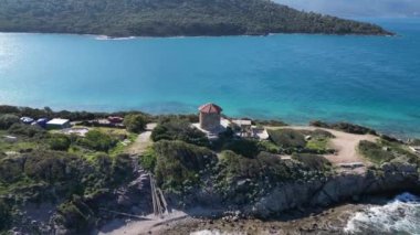 Bodrum Adabuku Körfezi ve yel değirmeni