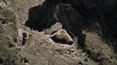 Devil Castle (Seytan Kalesi), also known as Cildiran Castle and Kal-I Devil, escape, demon fortress is also passed, Ardahan nearby Kars, Turkey