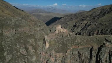 Devil Castle (Seytan Kalesi), also known as Cildiran Castle and Kal-I Devil, escape, demon fortress is also passed, Ardahan nearby Kars, Turkey
