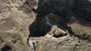 Devil Castle (Seytan Kalesi), also known as Cildiran Castle and Kal-I Devil, escape, demon fortress is also passed, Ardahan nearby Kars, Turkey