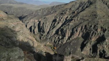 Devil Castle (Seytan Kalesi), also known as Cildiran Castle and Kal-I Devil, escape, demon fortress is also passed, Ardahan nearby Kars, Turkey
