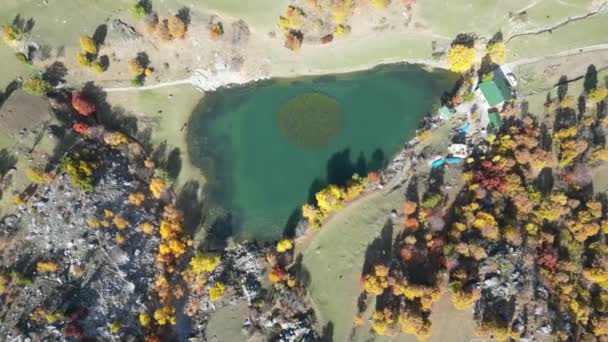 Bazgiret Pueblo Minero Lago Clip De Vídeo