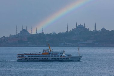 İstanbul tarihi yarımadasının tarihi görünümü.