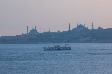 İstanbul tarihi yarımadasının tarihi görünümü.
