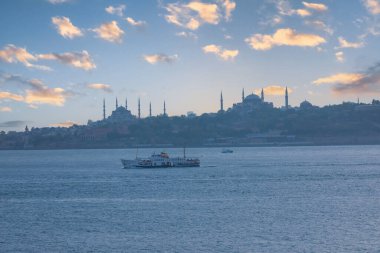 İstanbul tarihi yarımadasının tarihi görünümü.