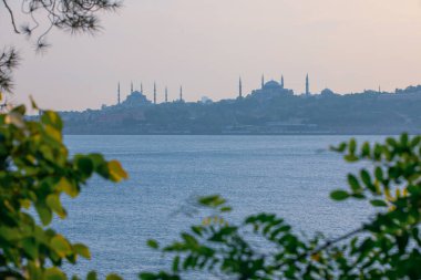 İstanbul tarihi yarımadasının tarihi görünümü.