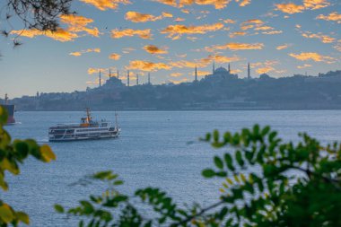 İstanbul tarihi yarımadasının tarihi görünümü.