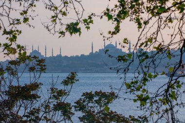 İstanbul tarihi yarımadasının tarihi görünümü.