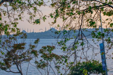 İstanbul tarihi yarımadasının tarihi görünümü.