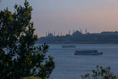 İstanbul tarihi yarımadasının tarihi görünümü.