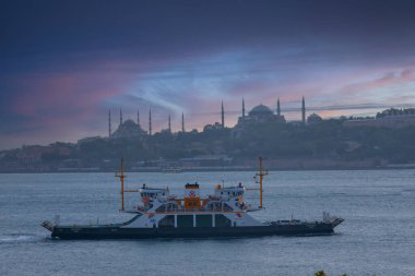 İstanbul tarihi yarımadasının tarihi görünümü.