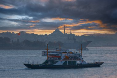 İstanbul tarihi yarımadasının tarihi görünümü.