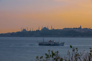 İstanbul tarihi yarımadasının tarihi görünümü.