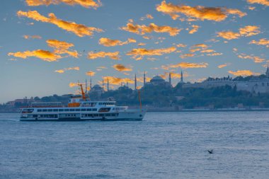 İstanbul tarihi yarımadasının tarihi görünümü.