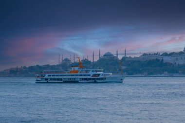 İstanbul tarihi yarımadasının tarihi görünümü.