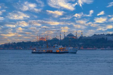 İstanbul tarihi yarımadasının tarihi görünümü.