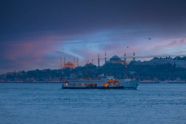 İstanbul tarihi yarımadasının tarihi görünümü.