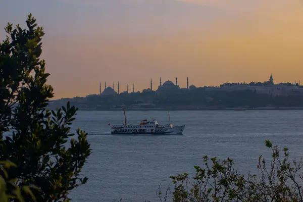 Historisk Visning Istanbul Historiske Halvø - Stock-foto