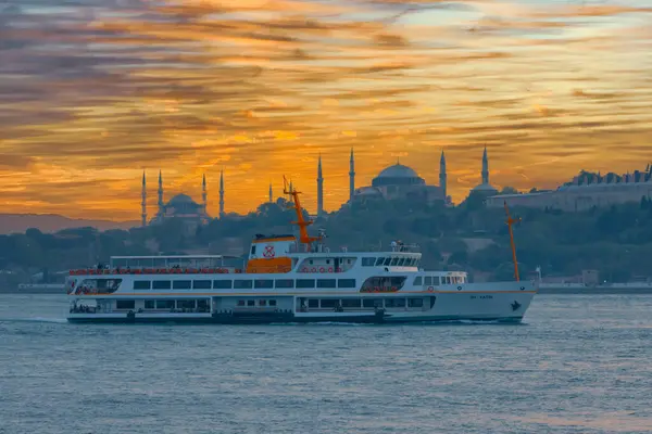 Historisk Visning Istanbul Historiske Halvø - Stock-foto