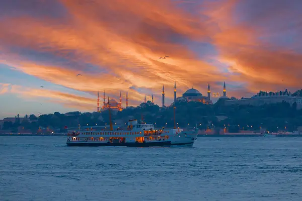 Vista Histórica Península Histórica Istambul — Fotografia de Stock