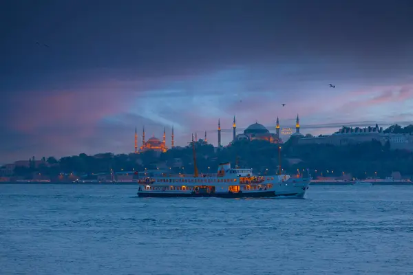 Vista Histórica Península Histórica Istambul — Fotografia de Stock